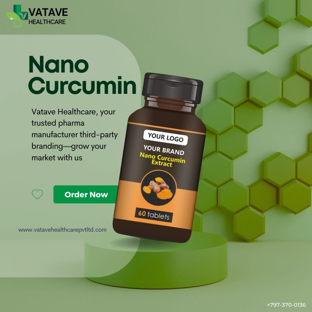 Best Nano Curcumin Extract Manufacturer Is Vatave Healthcare