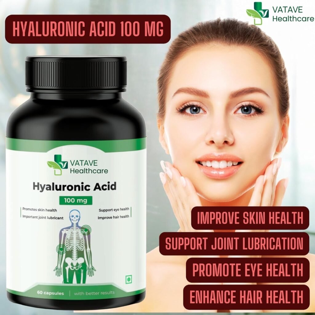 Best Hyaluronic Acid 100 mg - 60 Capsules