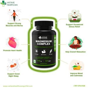 Best Magnesium Glycinate Citrate Malate Complex by Vatave Healthcare