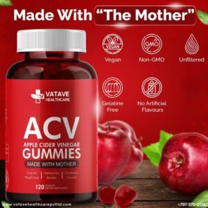 Best ACV Apple Cider Vinegar Gummies in India by Vatave Healthcare