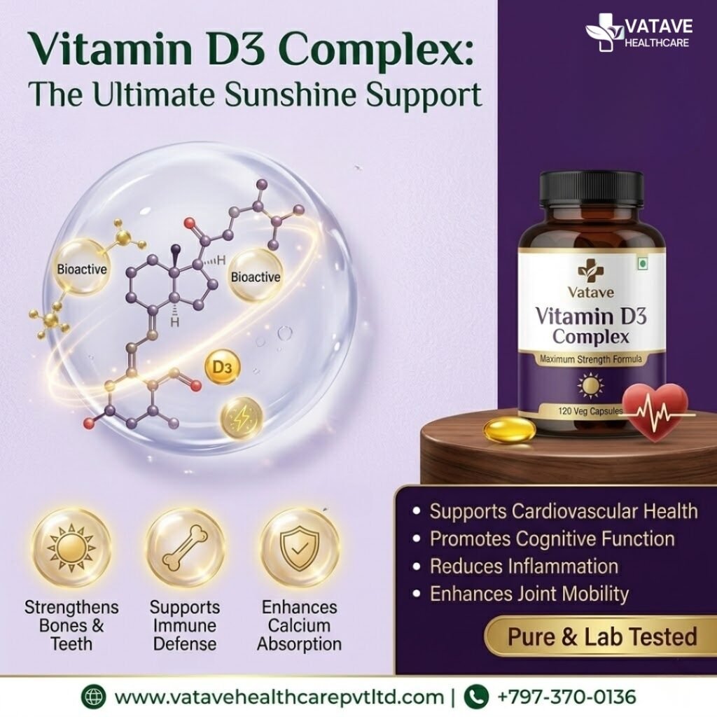 Best Vitamin D Manufacturer In Punjab Is Vatave Healthcare