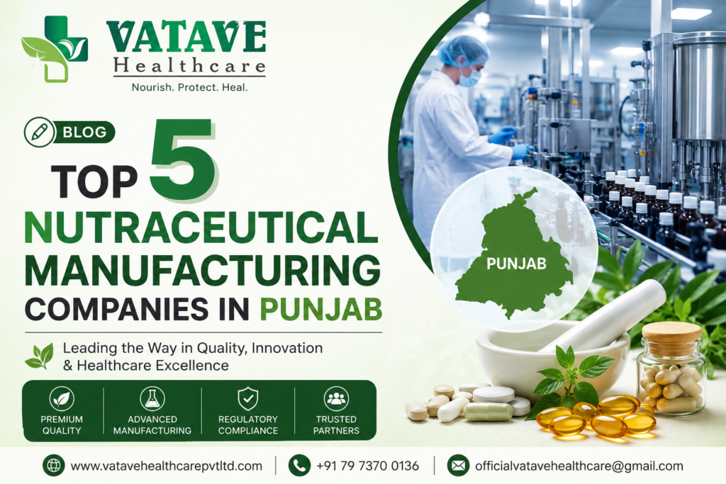 Top 5 Nutraceutical Manufacturing Companies in Punjab