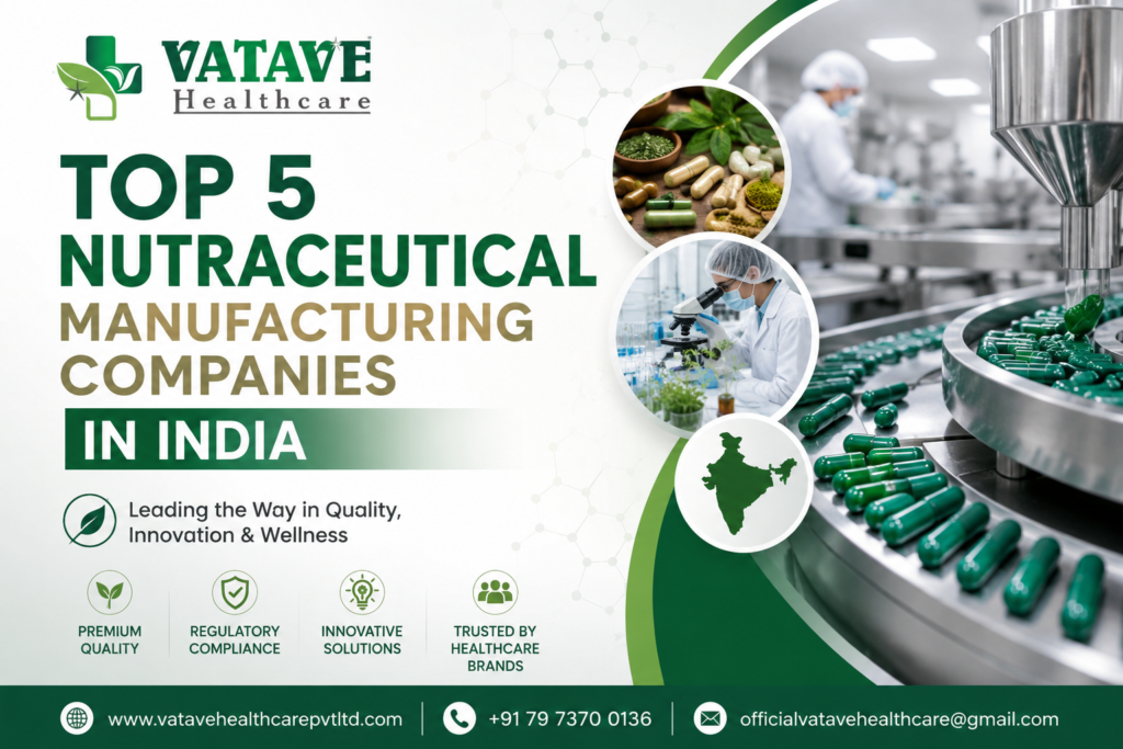 Top 5 Nutraceutical Manufacturing Companies in India