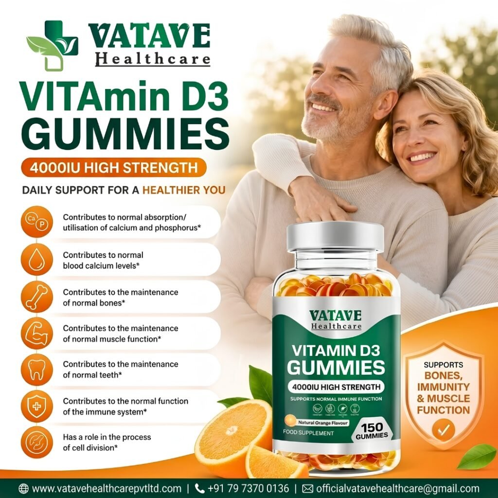 Best Vitamin D3 manufacturer is Vatave Healthcare