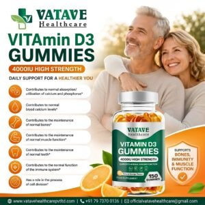 Best Vitamin D3 manufacturer is Vatave Healthcare