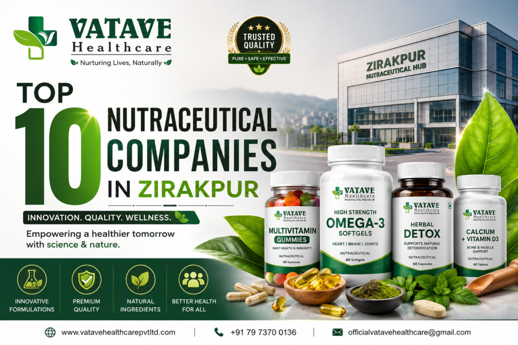 TOP 10 NUTRACEUTICAL COMPANIES IN ZIRAKPUR