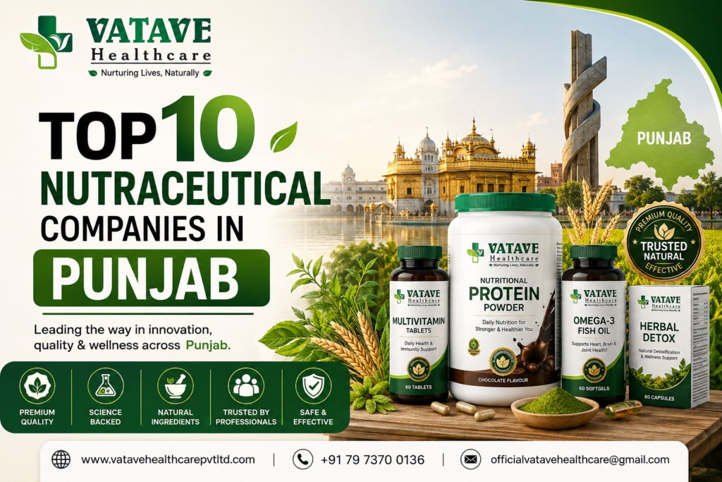 TOP 10 NUTRACEUTICAL COMPANIES IN PUNJAB