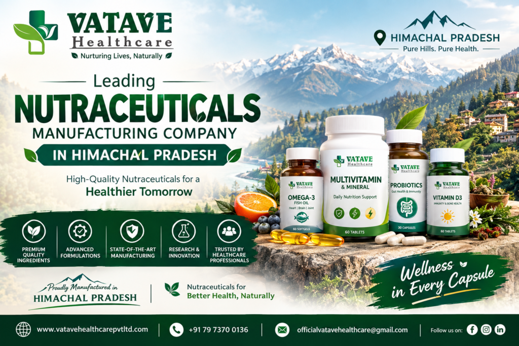 Nutraceuticals Manufacturing Company in Himachal Pradesh